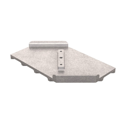 Wheelchair Ramp Groover - Right - 2-inch Groove - Walking (Bon 82-641)