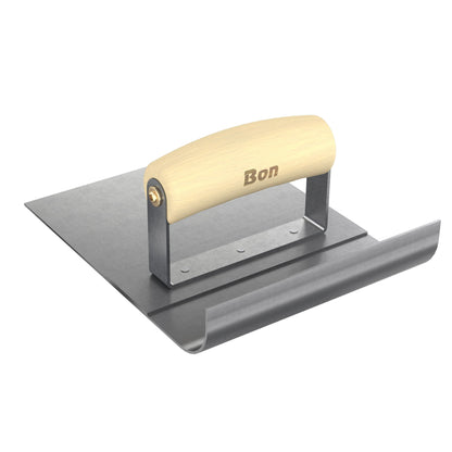 Ultra Smooth Base Tool - Stainless Steel - 6" x 1.5" - Wood Handle