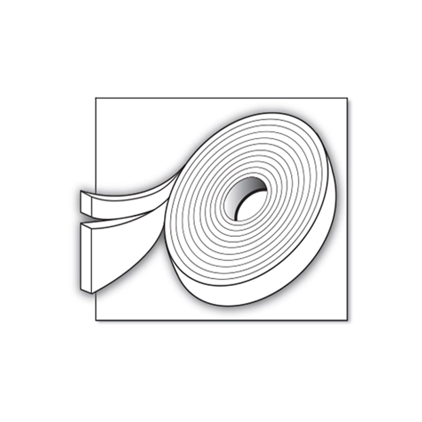 Expansion Joint - Polyfoam - 3-inch x 1/4-inch x 100 Foot (20 Rolls) (Bon 83-244)