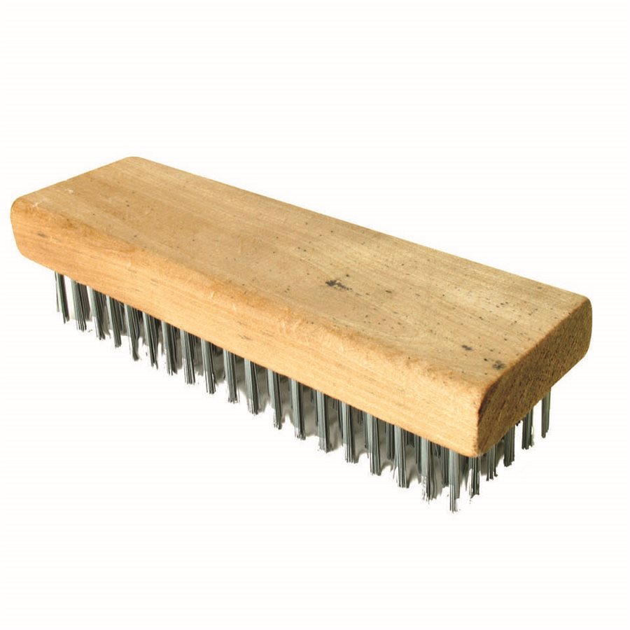 Wire Brush - Straight Back - 7.25" x 2.25"