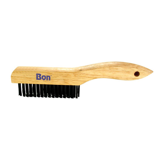 Wire Brush - Shoe Handle - 10" without Scraper