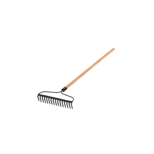 Bow Head Rake - 16 Teeth - 54-inch - Wood Handle (Bon 84-212)