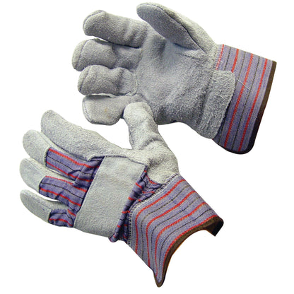 Luvas - Palma de couro - XL - (12 pares/pacote) (Bon 84-375)