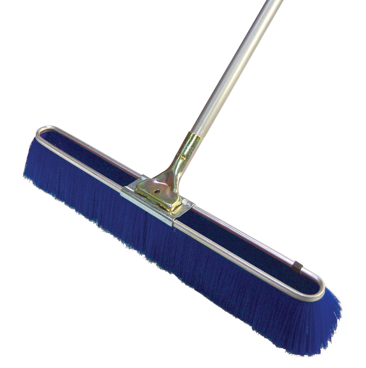 Floor Broom - Fine Blue - 24-inch W/ 60-inch Handle (Bon 84-471)