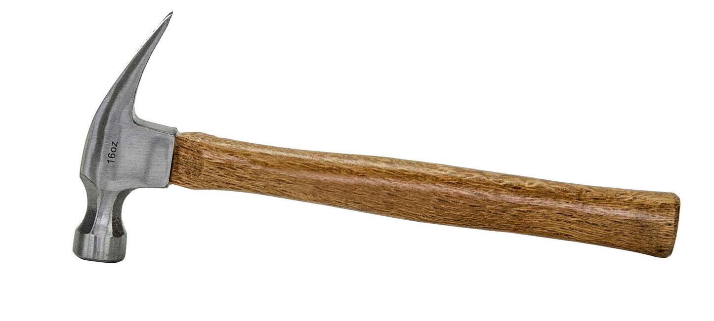 Ripping Hammer - Econo Smooth Face - 16 Ounce Wood Handle (Bon 84-552)