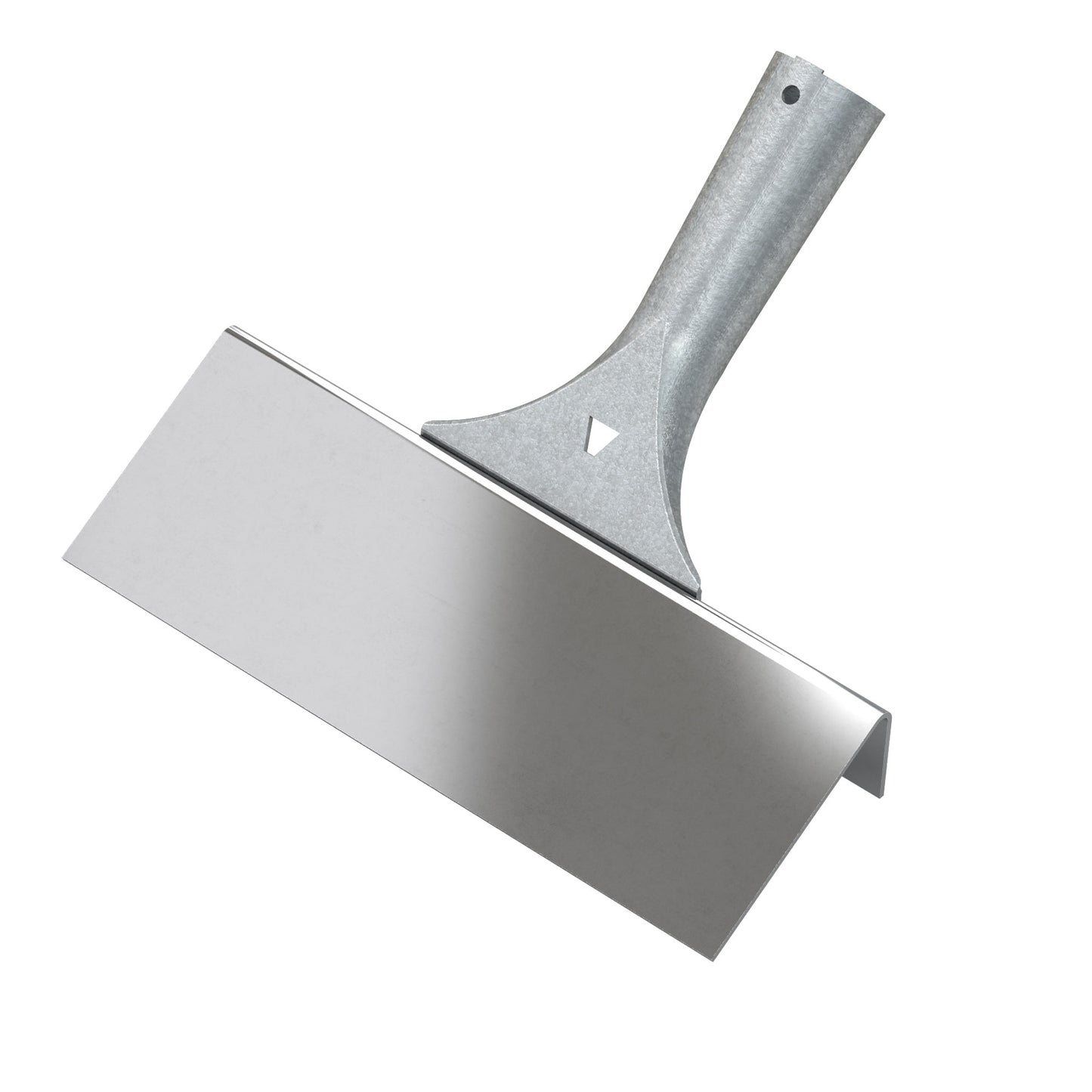 Bon® 8" Scraper with Bracket - Stainless Steel - No Handle
