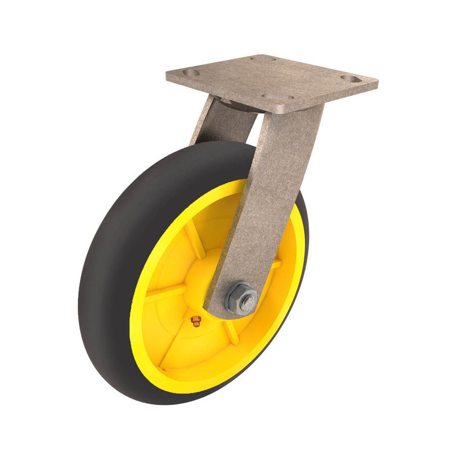 Non-Marking Caster - Swivel with Lock