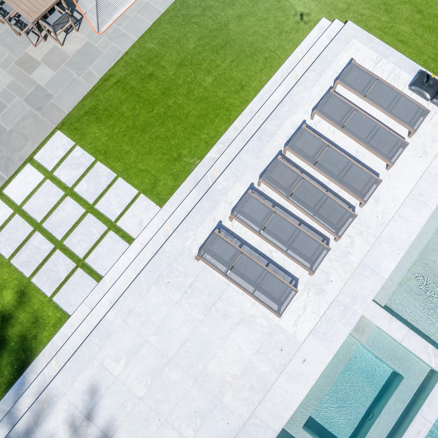 Afyon Glacier Ice 24×36 Marble Pavers Sandblasted