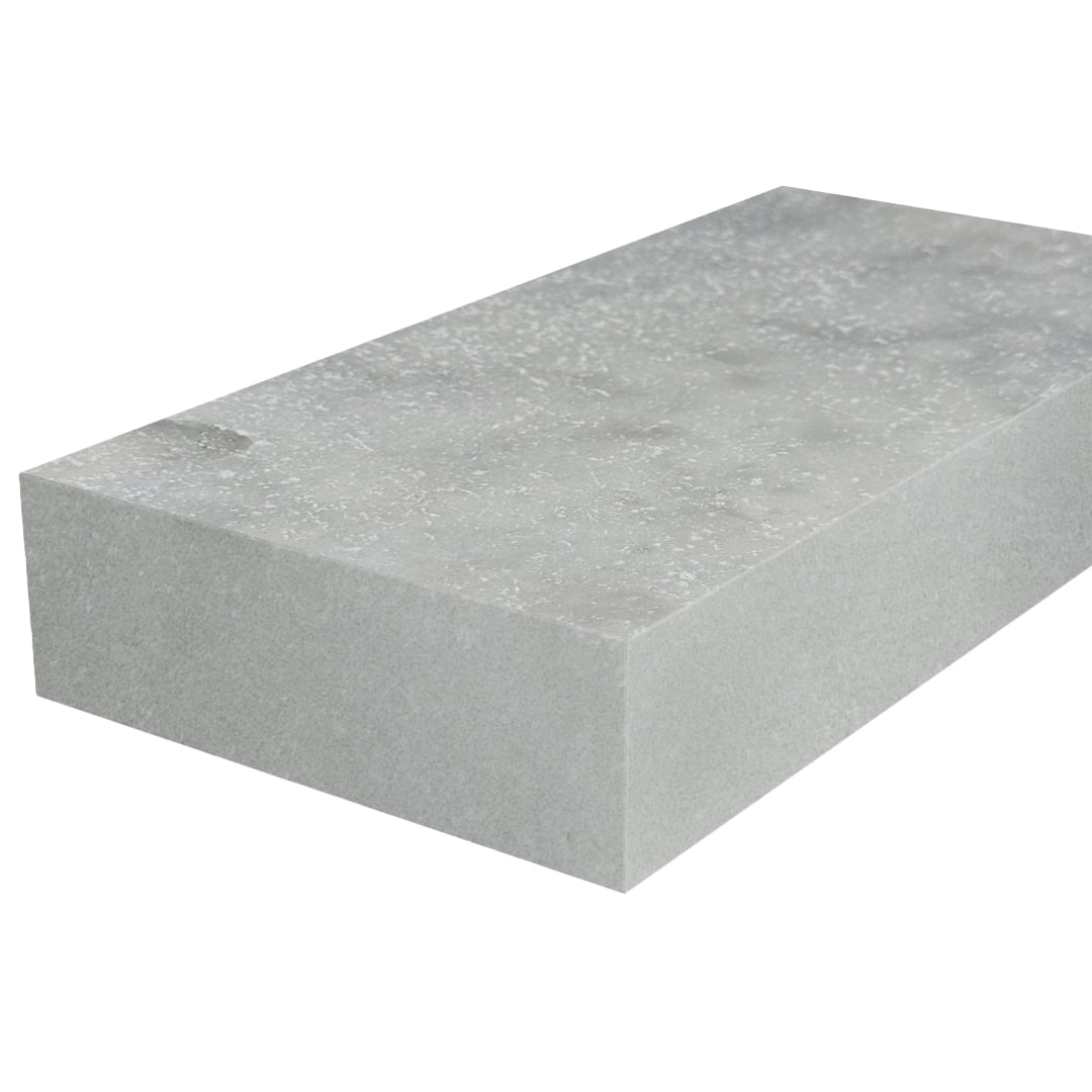 Afyon Glacier Ice Marble Tumbled Driveway Paver