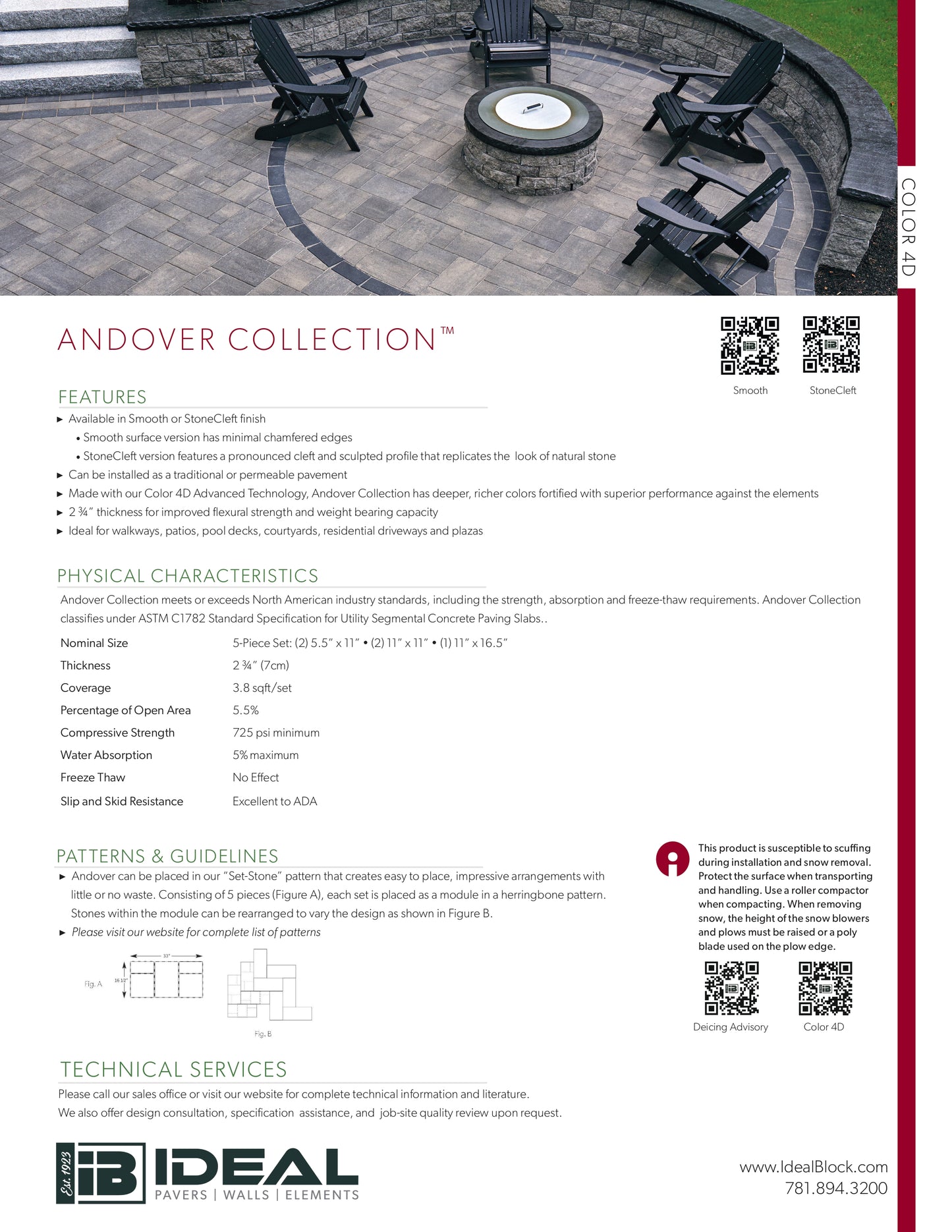 Andover Collection™ Smooth Pavers
