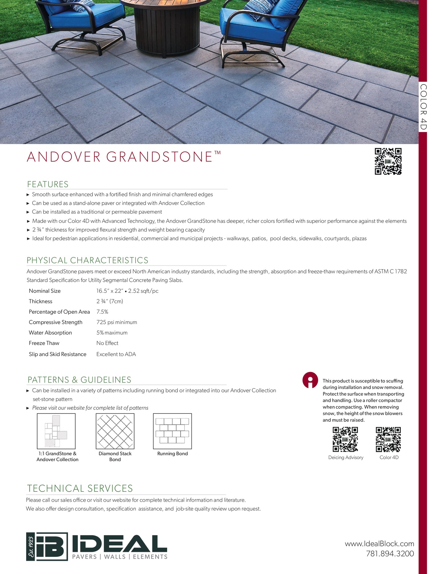 Andover GrandStone™ Smooth Slabs