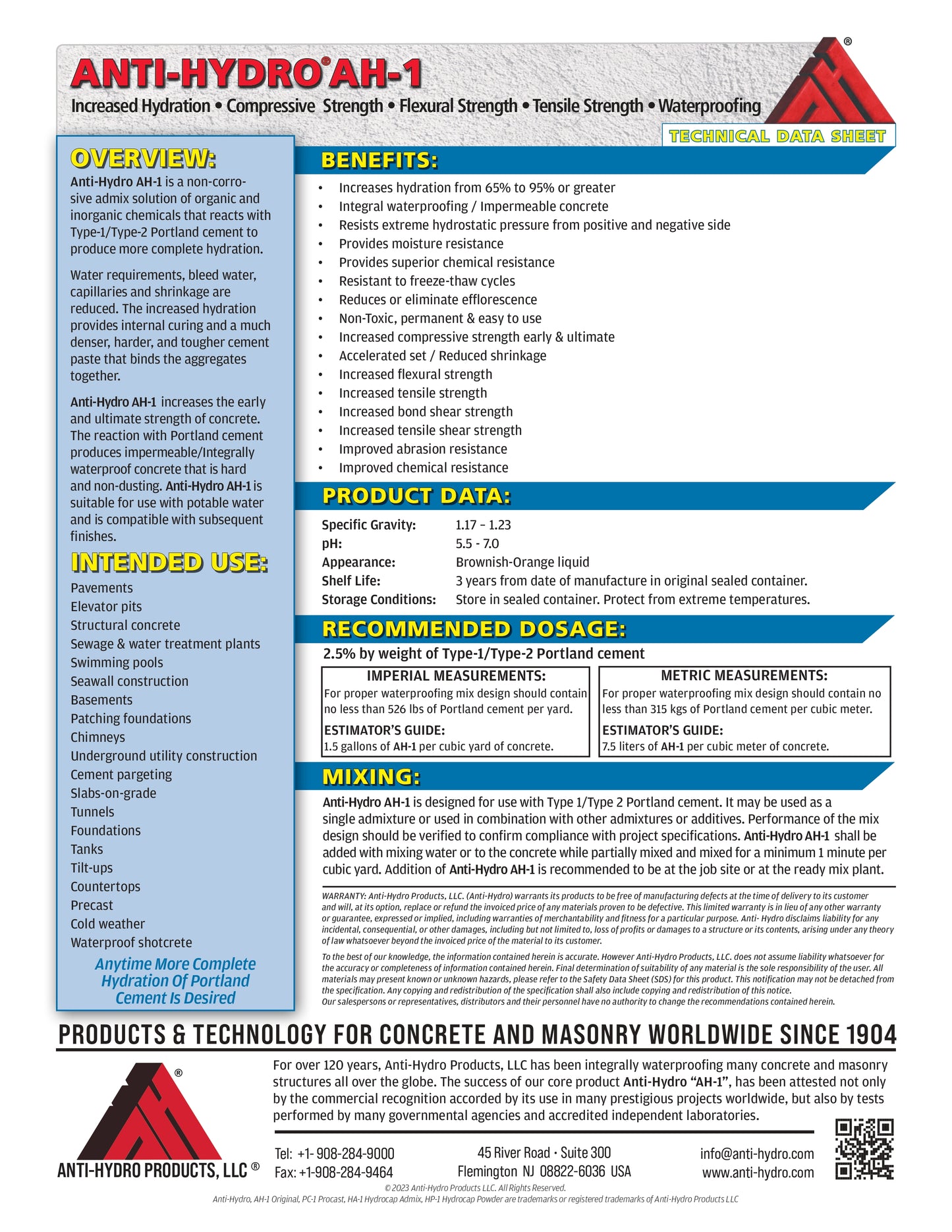 Anti-Hydro Original Formula AH-1