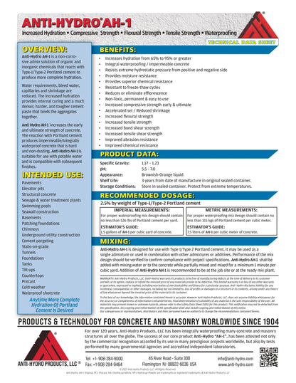 Anti-Hydro Original Formula AH-1