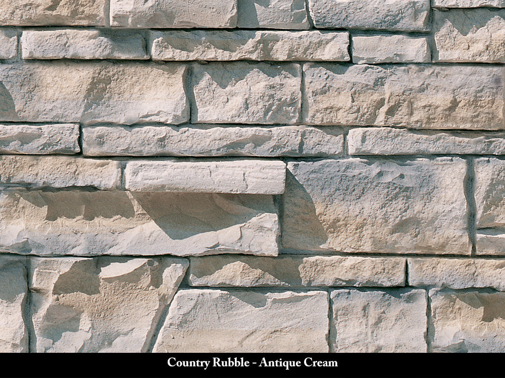 Antique Cream Country Rubble Stone Veneer