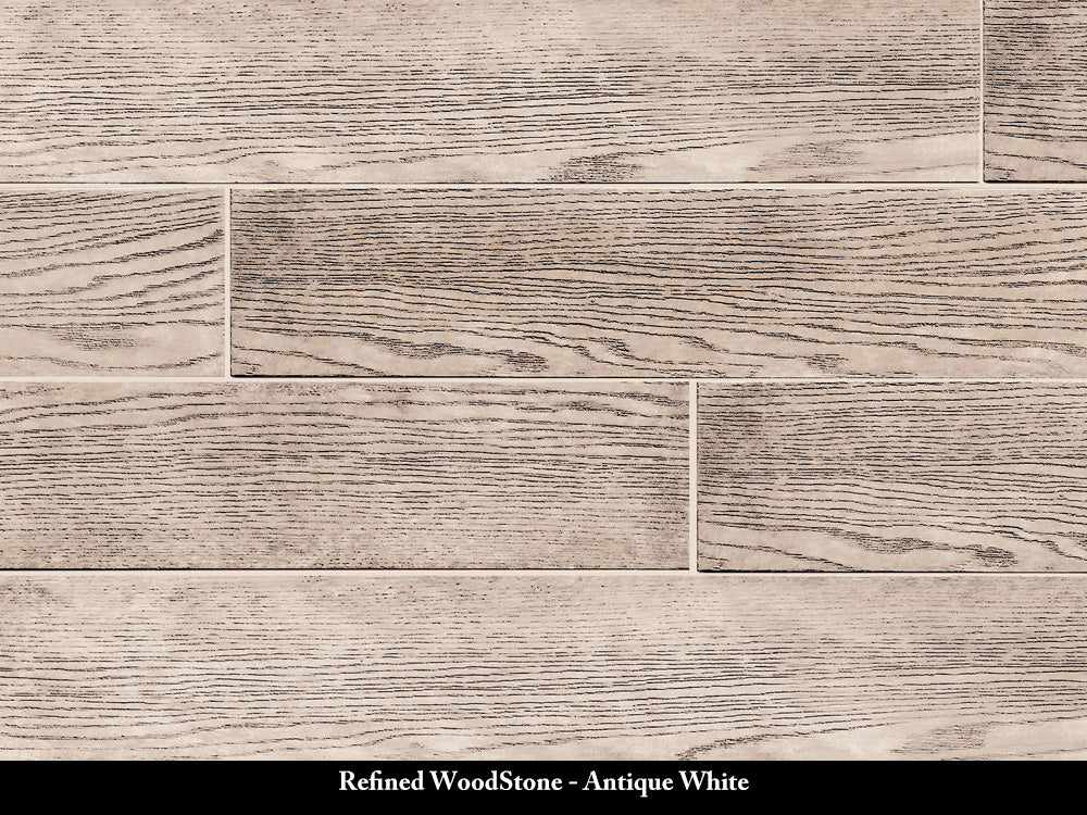 Antique White Refined WoodStone Veneer