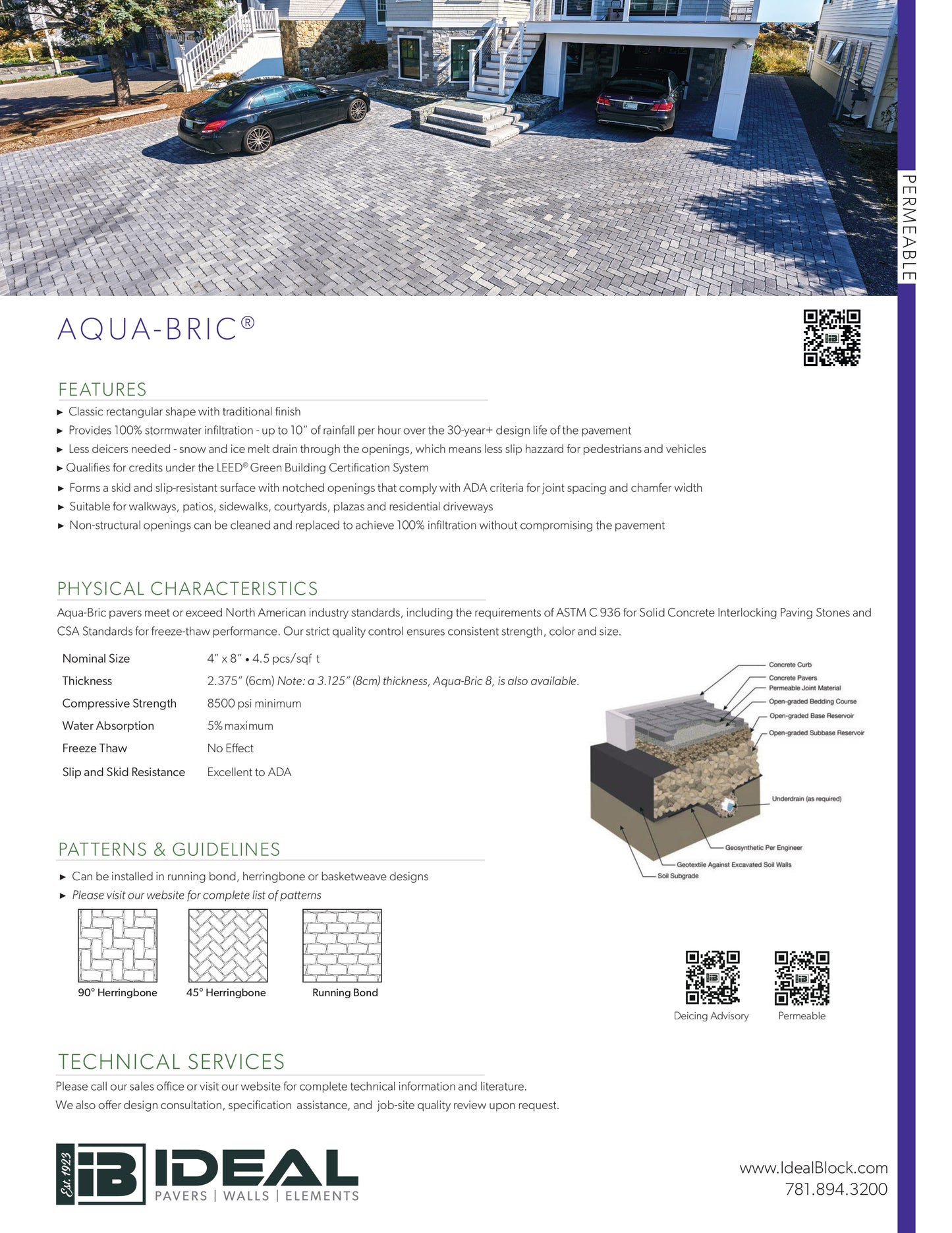 Aqua-Bric® Pavers