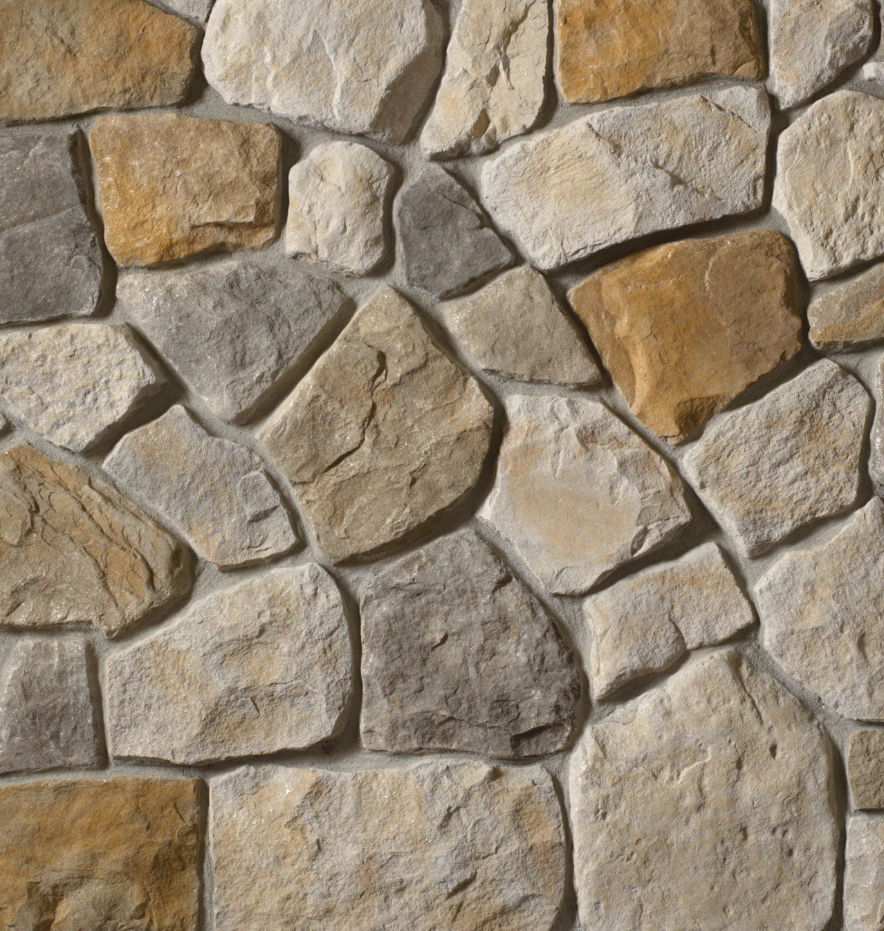 Folheado de pedra Aspen Dressed Fieldstone