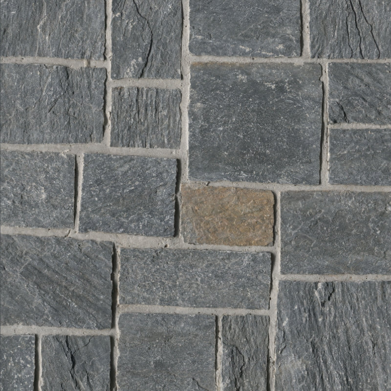 Revestimento de pedra empilhada Avalon Bay Squares &amp; Rectangles