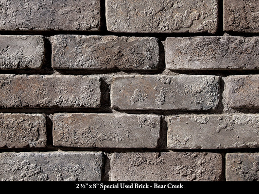 Bear Creek Special Used Thin Brick Veneer