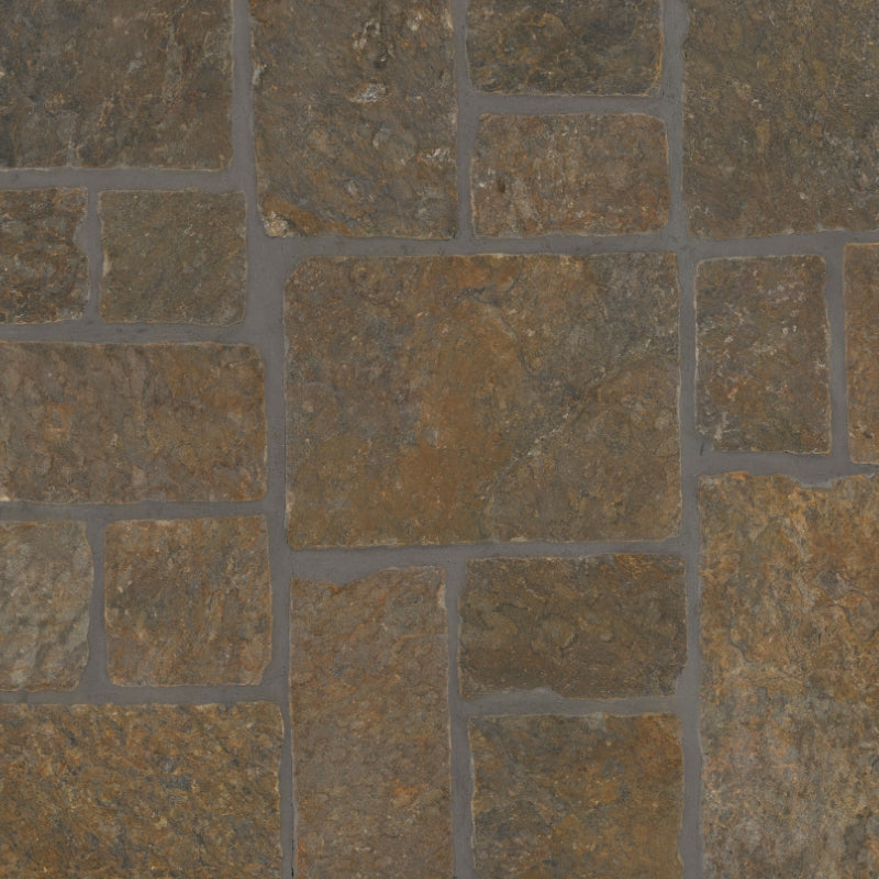 Revestimento de pedra empilhada Bedford Squares &amp; Rectangles