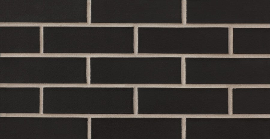 Black Pearl Smooth Thin Brick Veneer