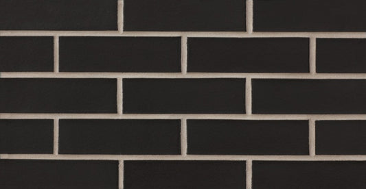 Black Pearl Smooth Thin Brick Veneer