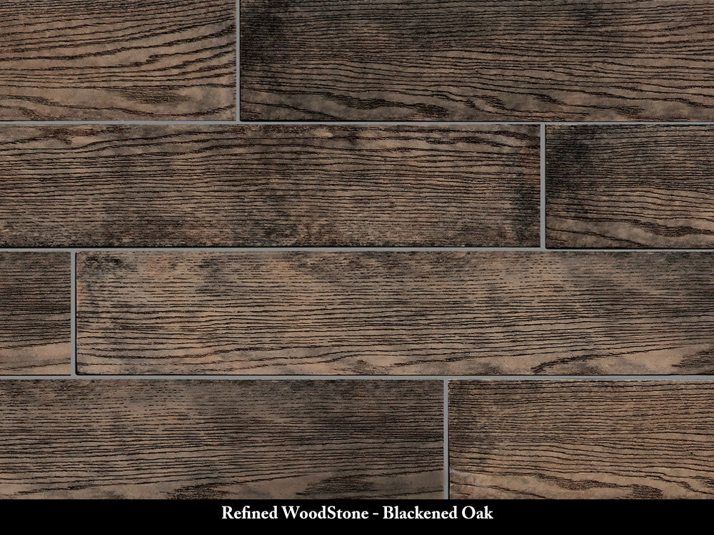 Blackened Oak Refined WoodStone Veneer