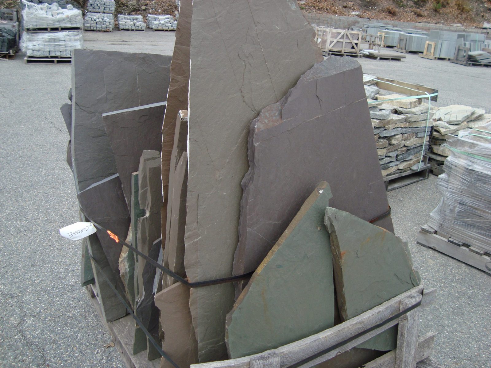 Bluestone Irregular Flagging, stone flagging, stone products