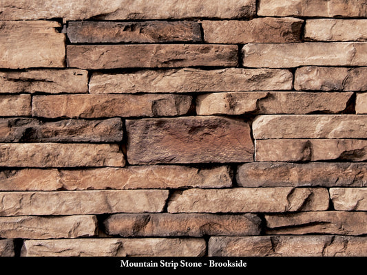 Brookside Mountain Strip Stone Veneer