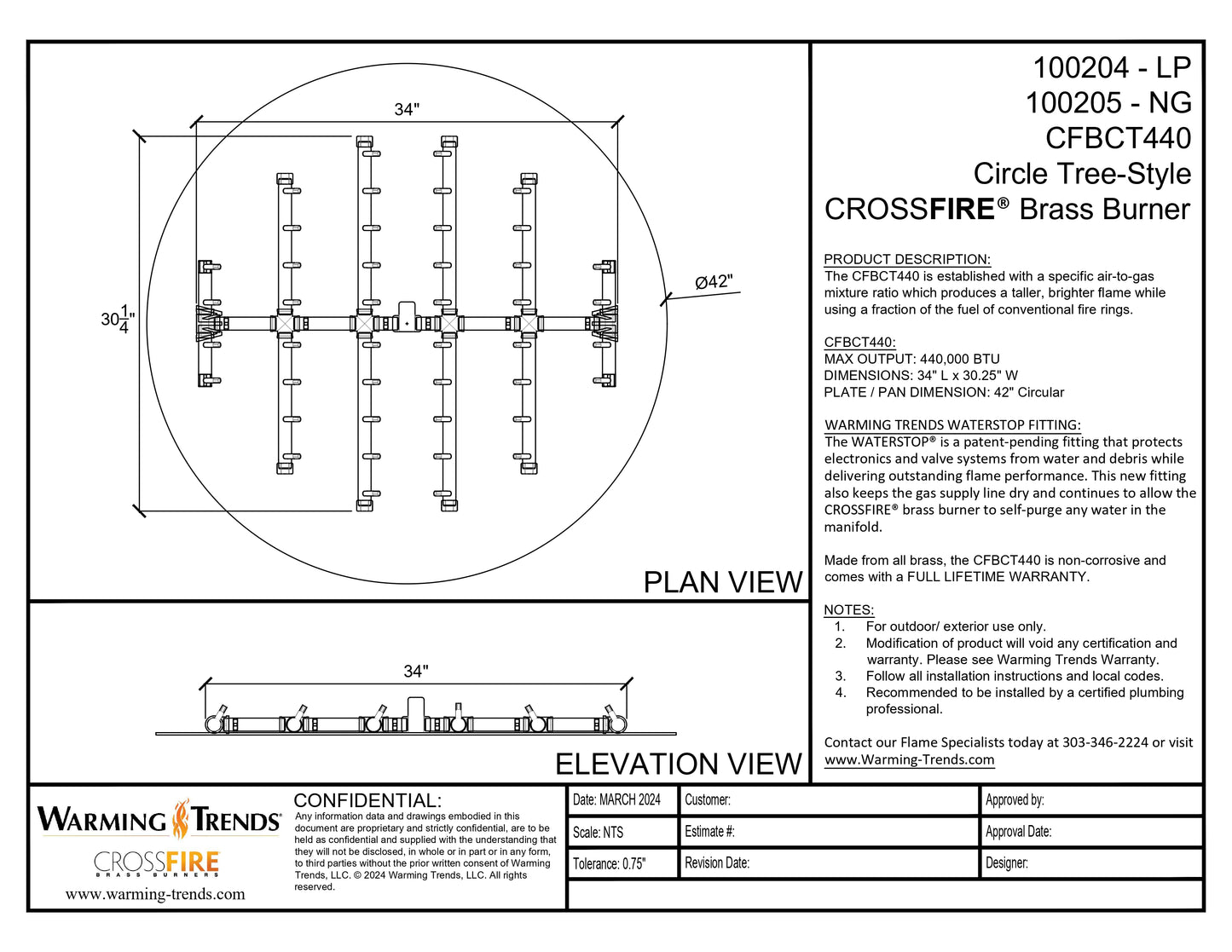 Circle Tree-Style CFBCT440