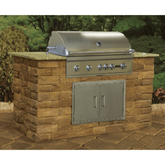 Cambridge Pre Cut & Pre Packaged Ledgestone Wall Grill Module Kit