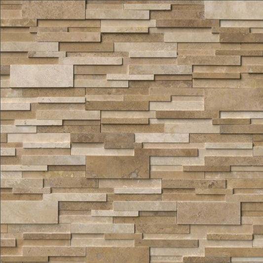 Casa Blend 3D Honed Stacked Stone Veneer