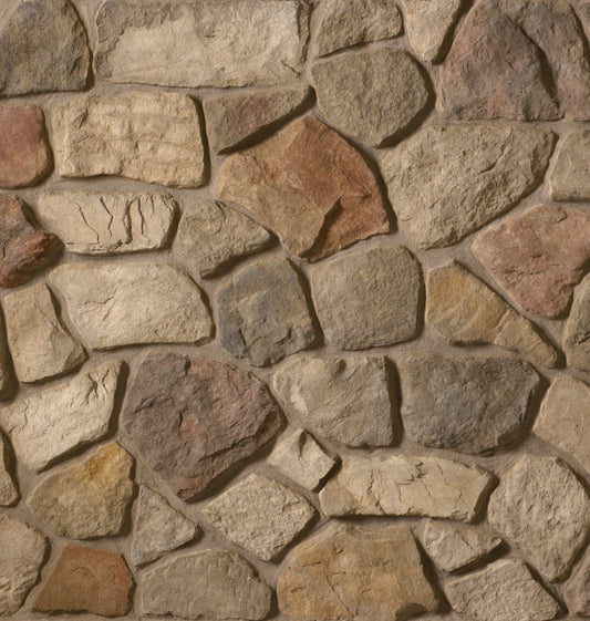 Chardonnay Dressed Fieldstone Stone Veneer