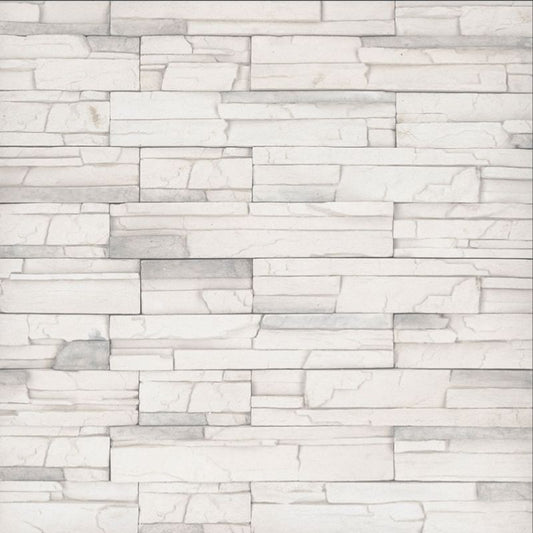 Copen Snow Stacked Stone Veneer