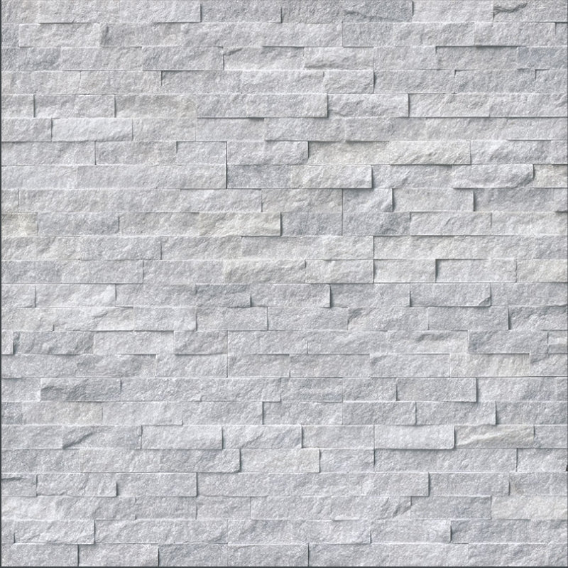 Chapa de piedra apilada gris cósmica