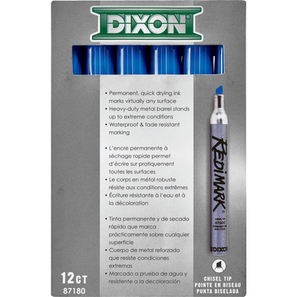 Dixon Blue Redimark* Permanant Marker