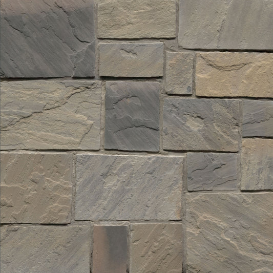 Durham Fall Squares & Rectangles Stacked Stone Veneer