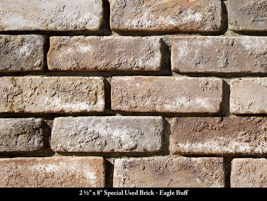 Eagle Buff Special Used Thin Brick Veneer