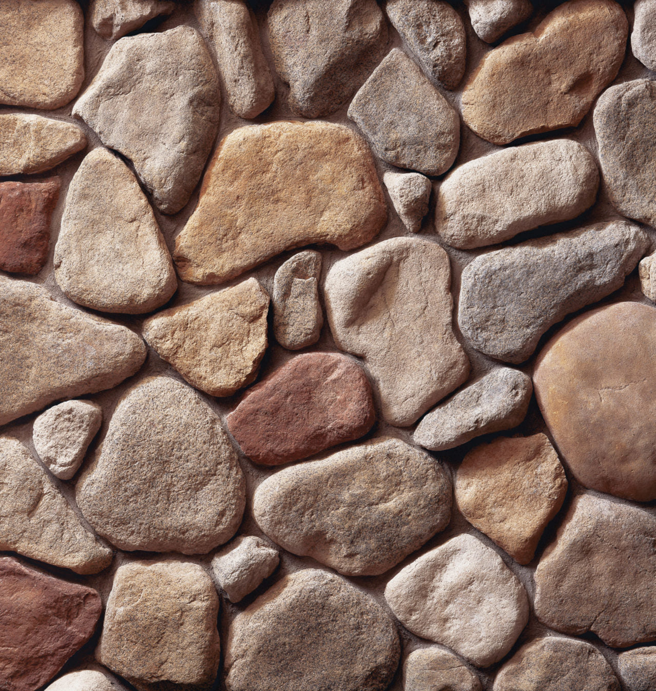 Earth Blend River Rock Stone Veneer