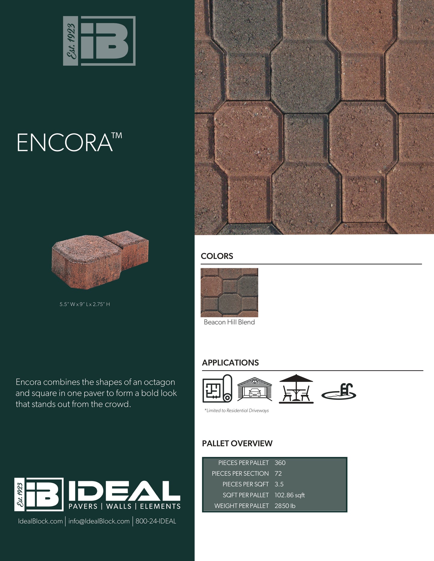 Encora™ Pavers