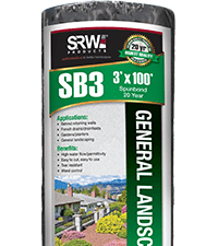 general landscape, sb3 spunbond, fabrics and grids, landscaping products