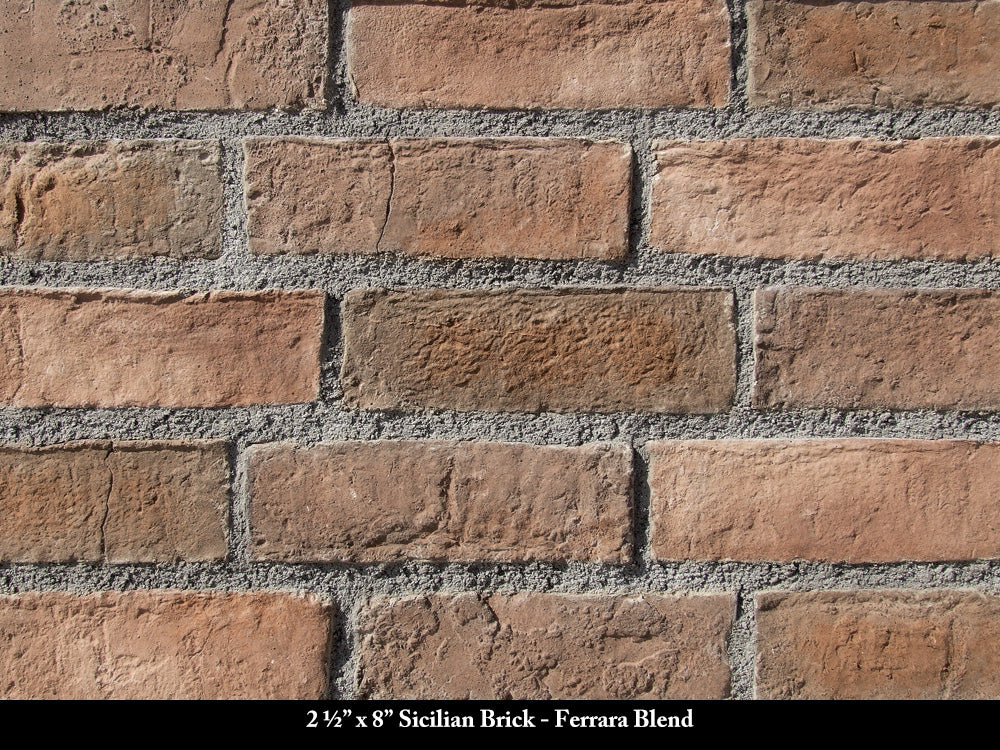 Chapa de ladrillo fino siciliano Ferrara Blend
