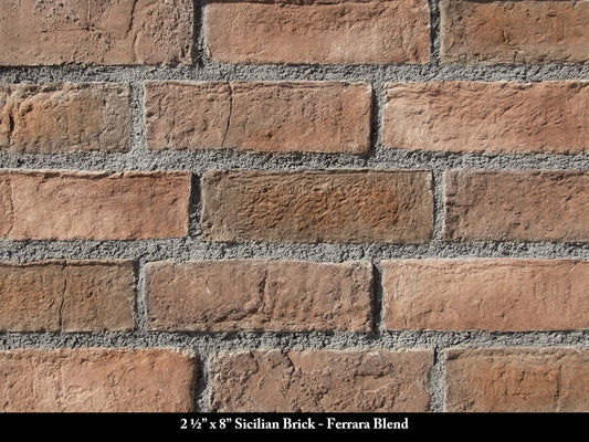 Ferrara Blend Sicilian Thin Brick Veneer