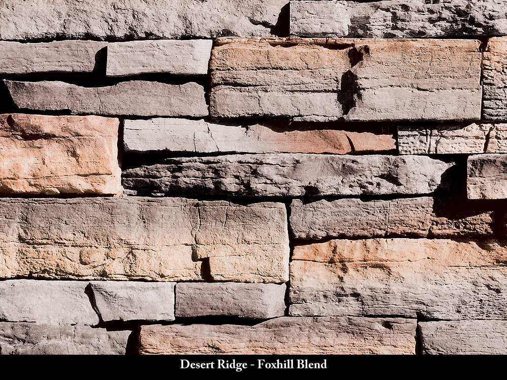 Foxhill Blend Desert Ridge Stone Veneer