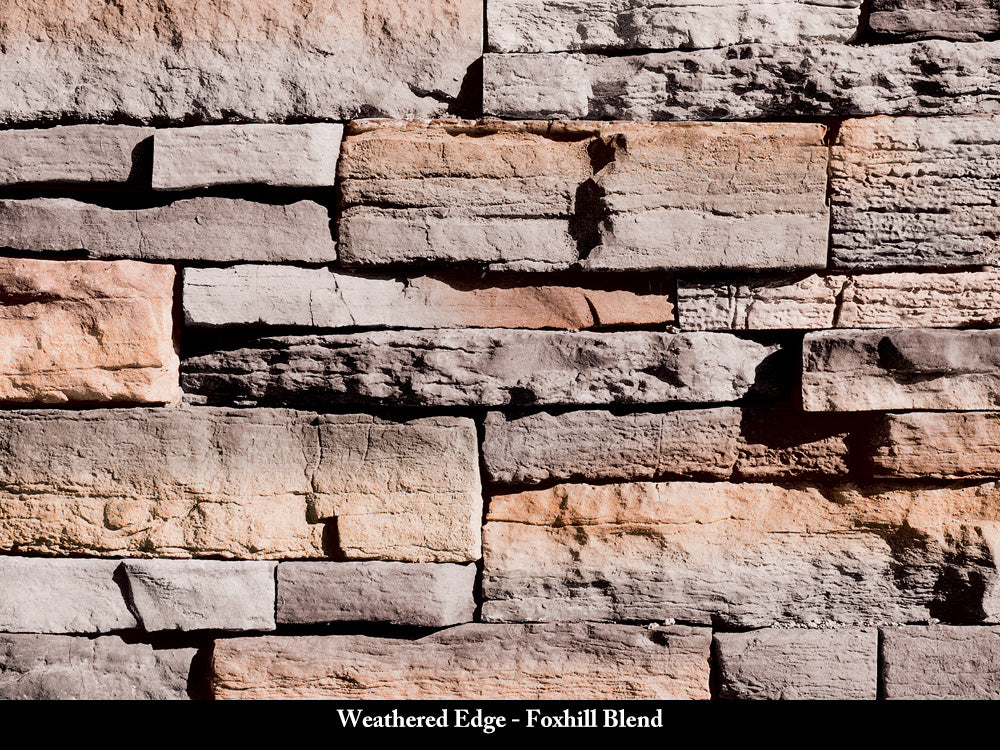 Foxhill Blend Weathered Edge Stone Veneer