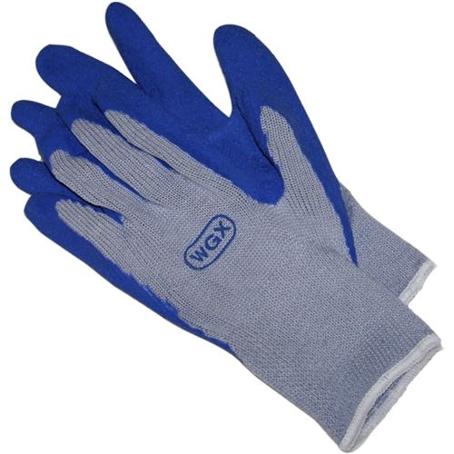 Atlas Style Wonder Glove Blue Dipped Rubber Palm Large