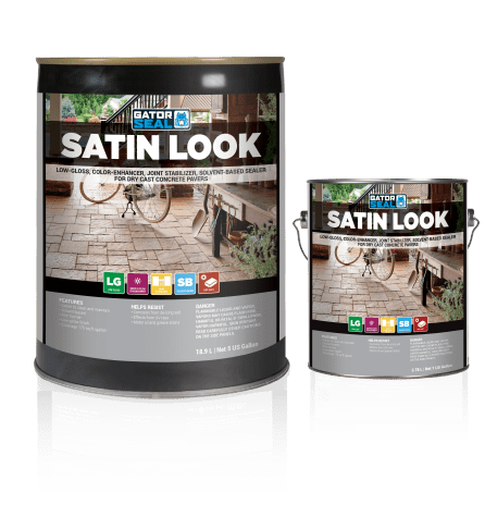 Gator seal satin look finish, alliance products, pavers sealers and cleaners, concrete pavers, landscaping products