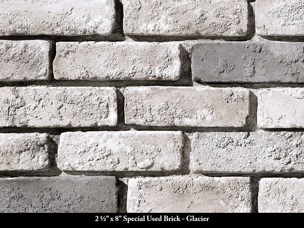 Chapa de ladrillo fino usado especial de Glaciar