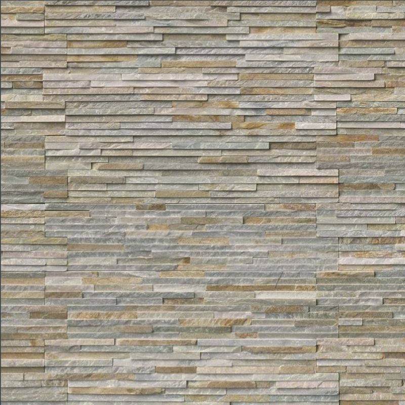 Golden Honey Pencil Stacked Stone Veneer