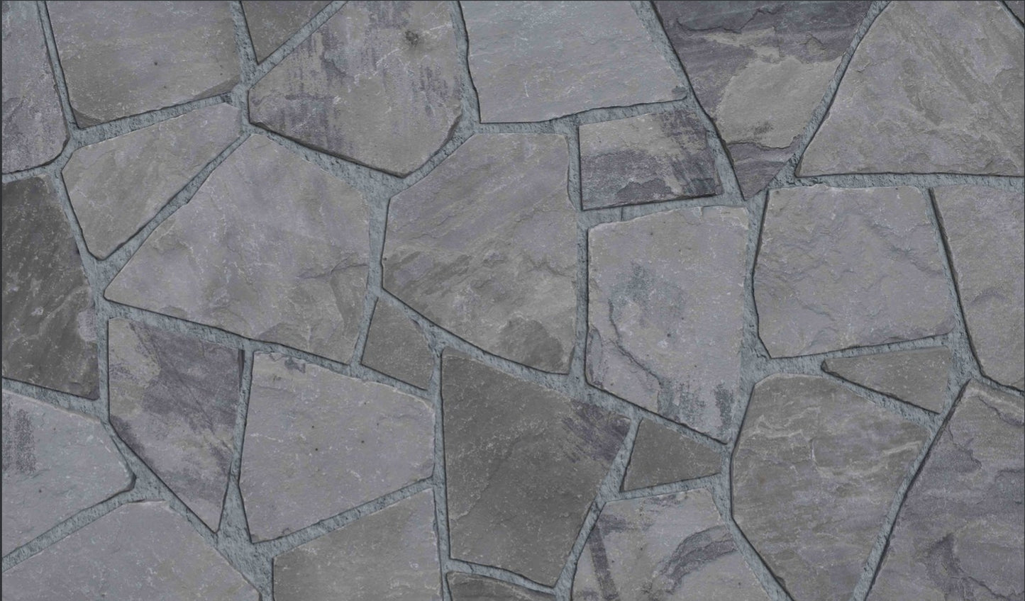Grigio Fieldstone Thin Stone Veneer